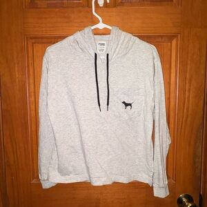 Hooded Long Sleeve Graphic Tee - PINK Victoria's Secret